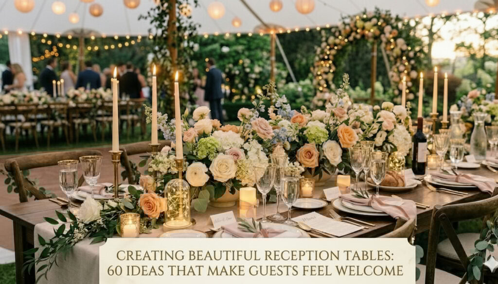 wedding table decorations