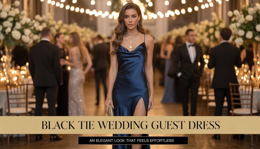 Black Tie Wedding Guest Dress