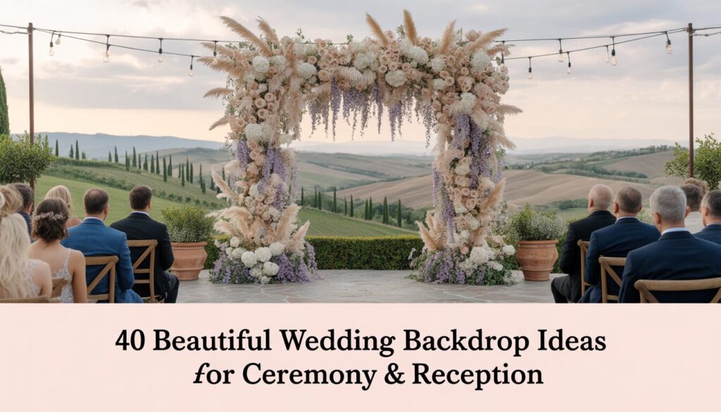 wedding backdrop ideas