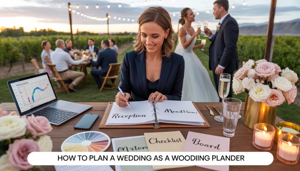 How to Plan a Wedding as a Wedding Planner