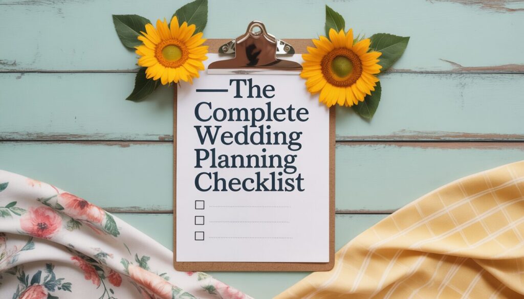 Wedding Planning Checklist