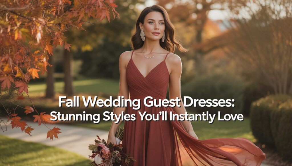 Fall Wedding Guest Dresses