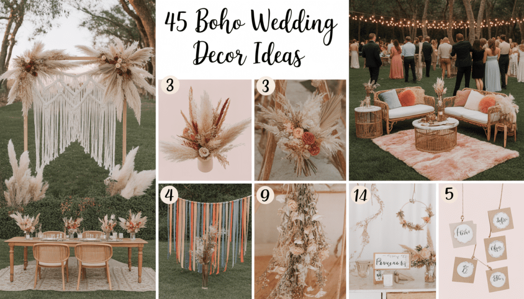 Boho Wedding Decor