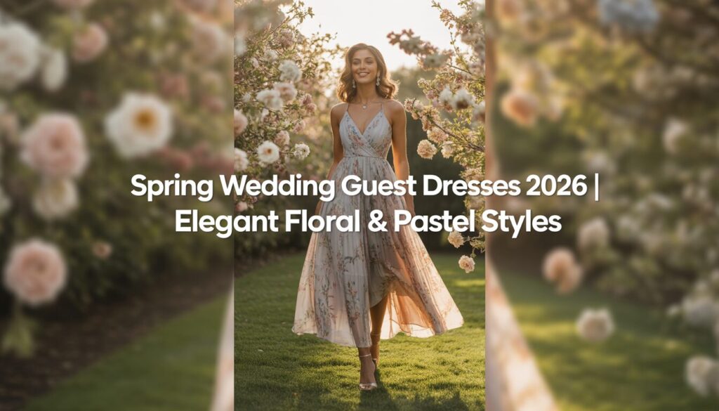 Spring Wedding Guest Dress