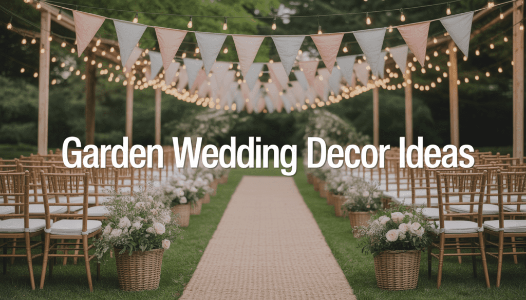 Garden Wedding Decor