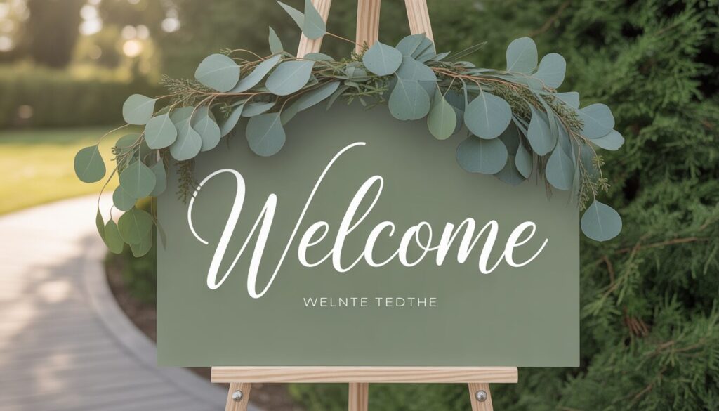 Sage Green Wedding Decor